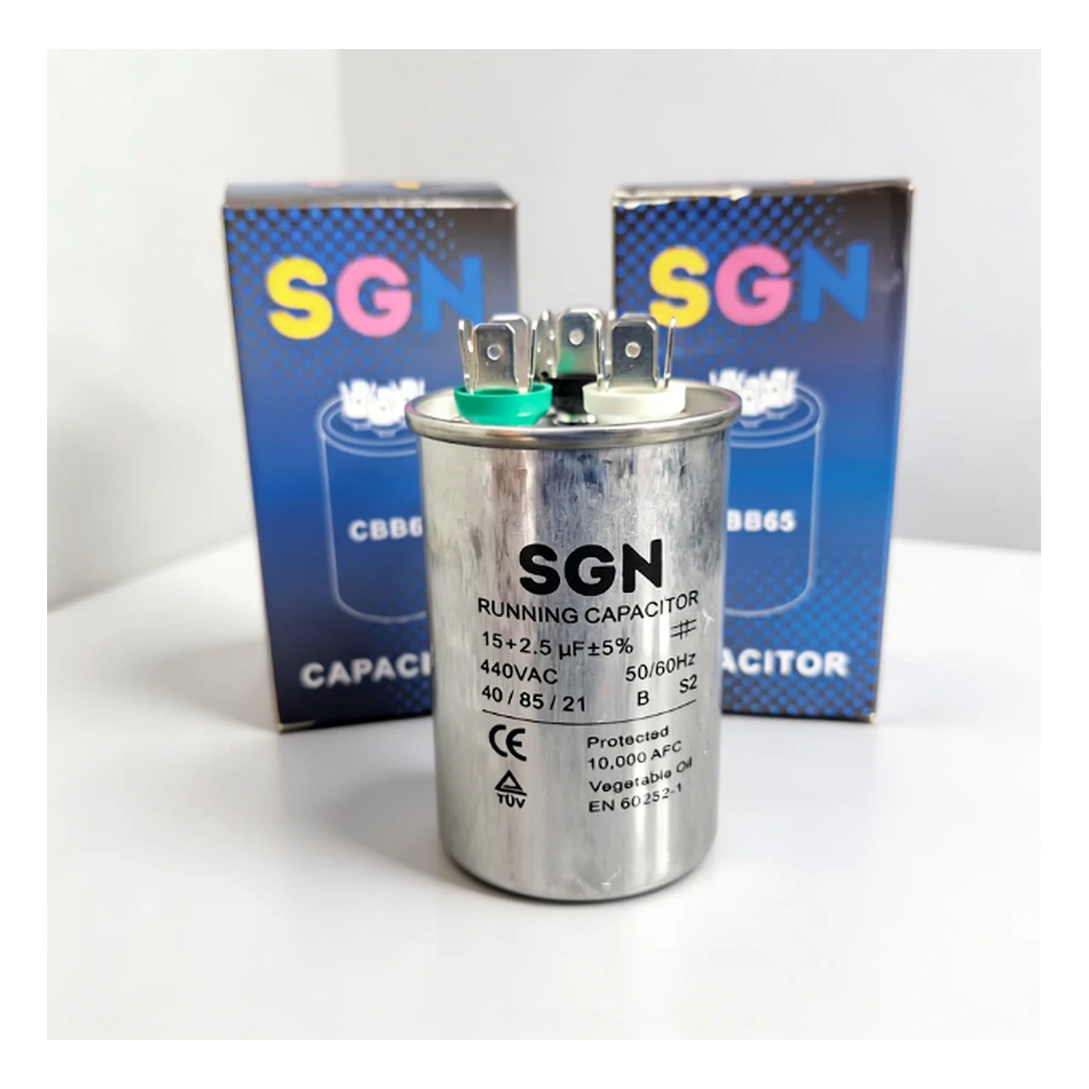 Capacitor SGN para refrigeração e ar-condicionado na JR Refrigeração